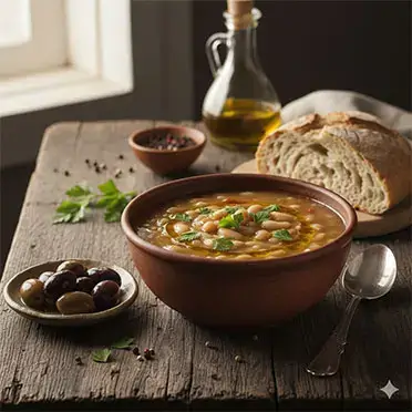 Παραδοσιακή Ελληνική Φασολάδα